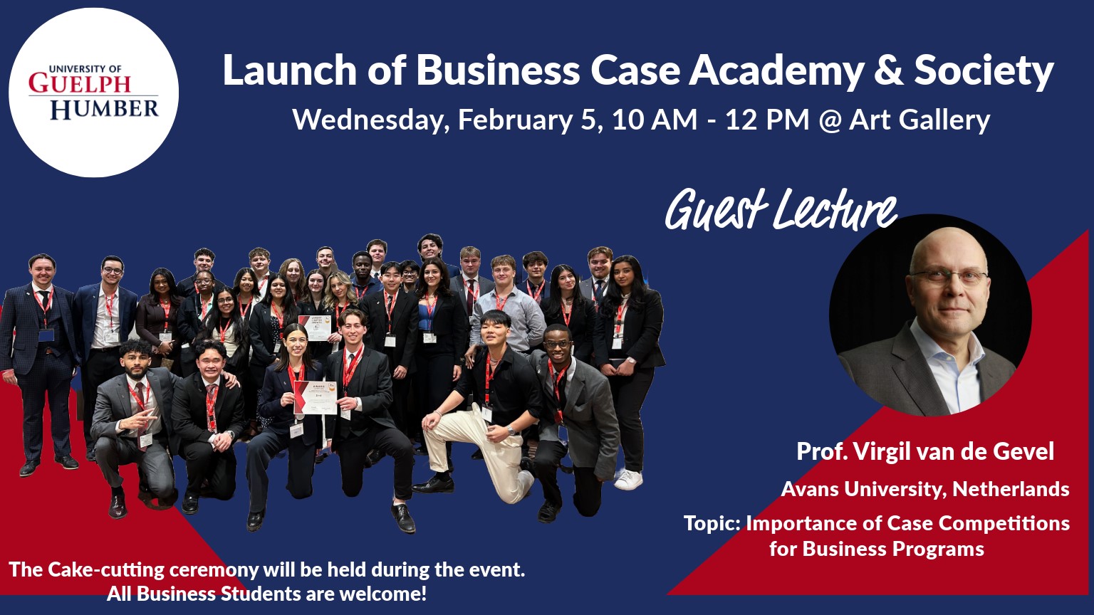 Launch of Business Case Academy and Society