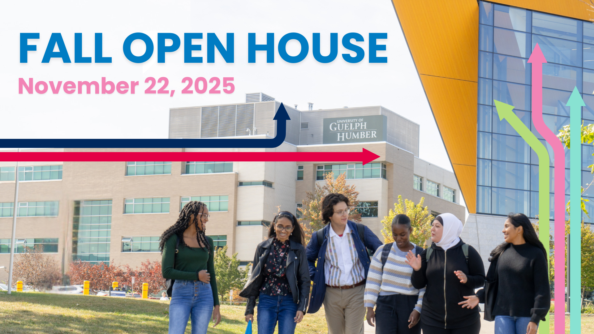 Fall Open House promo poster