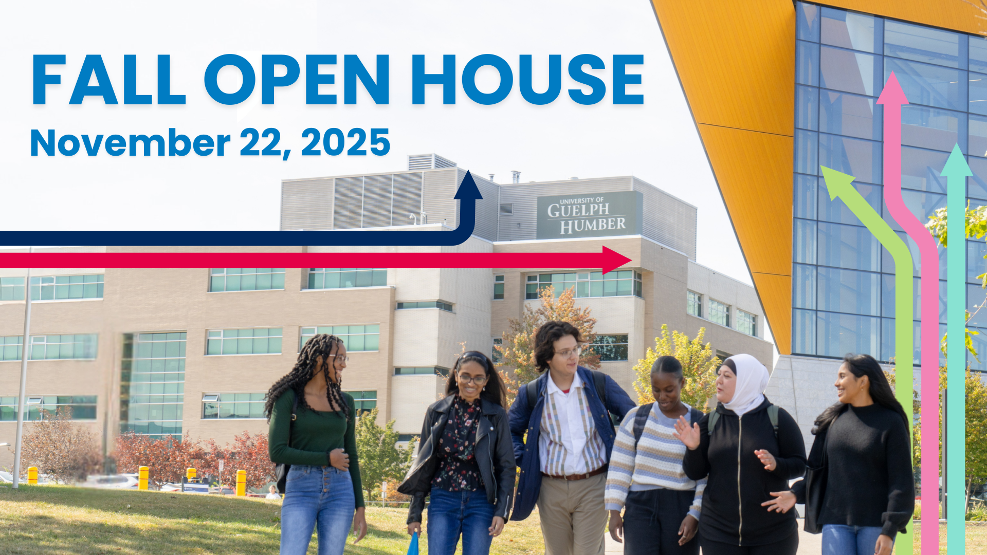 Fall Open House promo poster