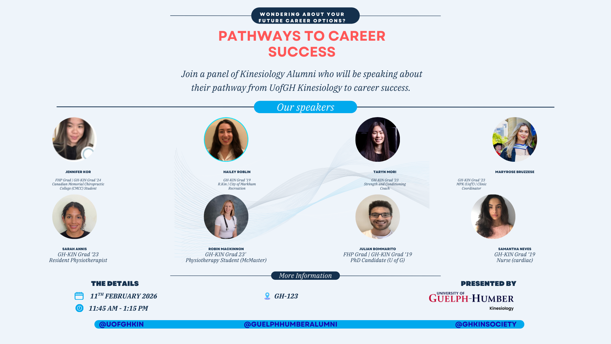 Kinesiology alumni poster