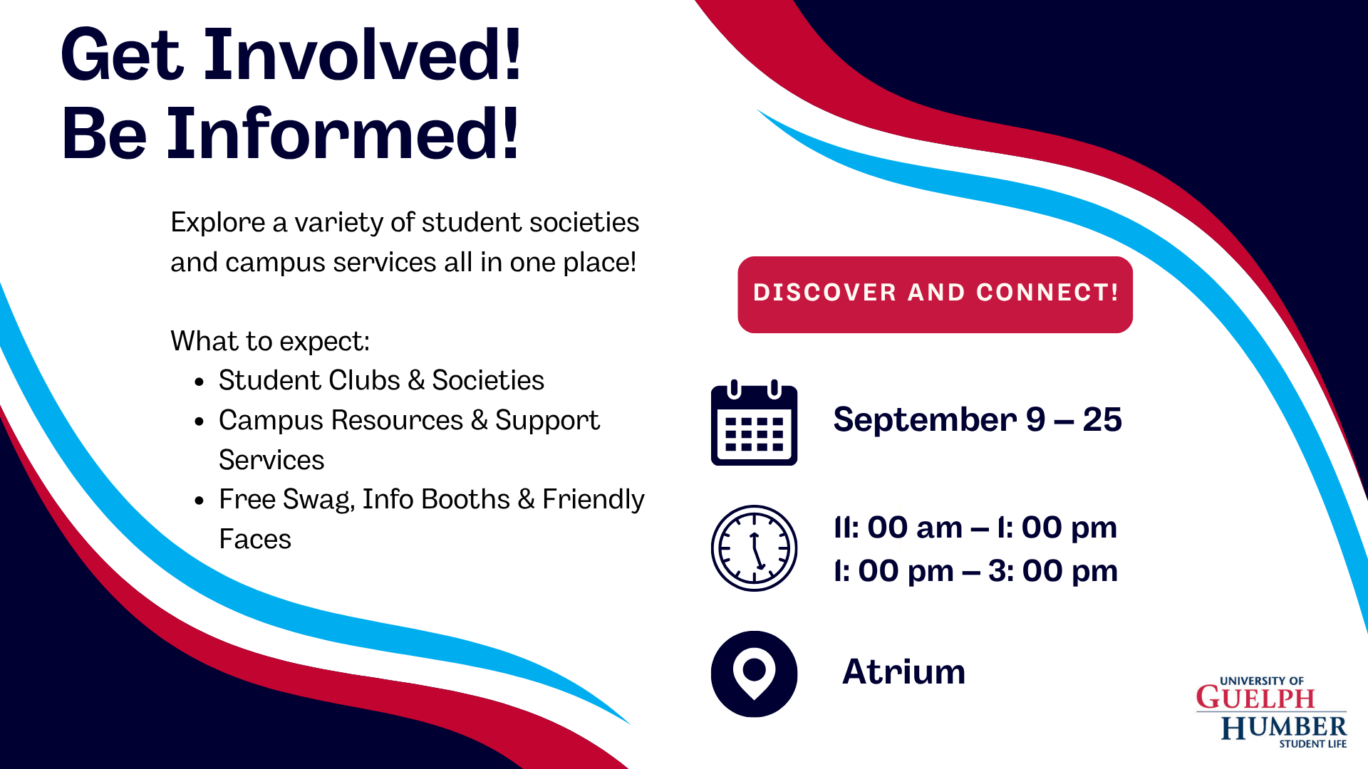 Get Involved! Be Informed! Fair details