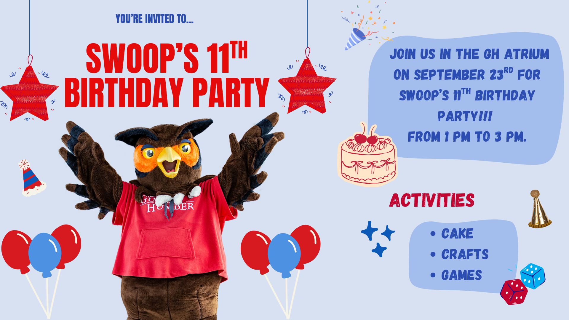 Swoop's 11th Birthday Party