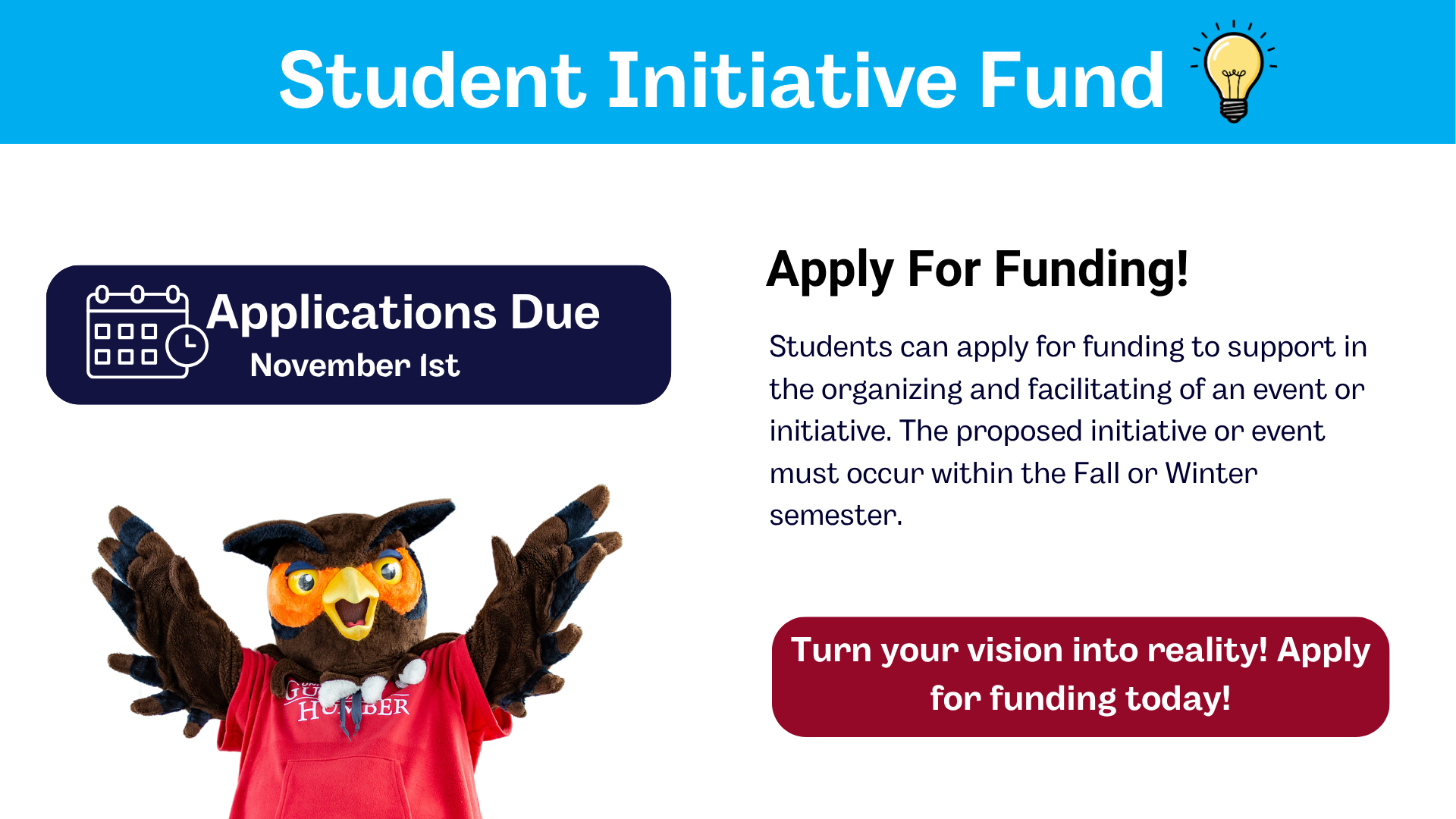 Student Initiative Fund details