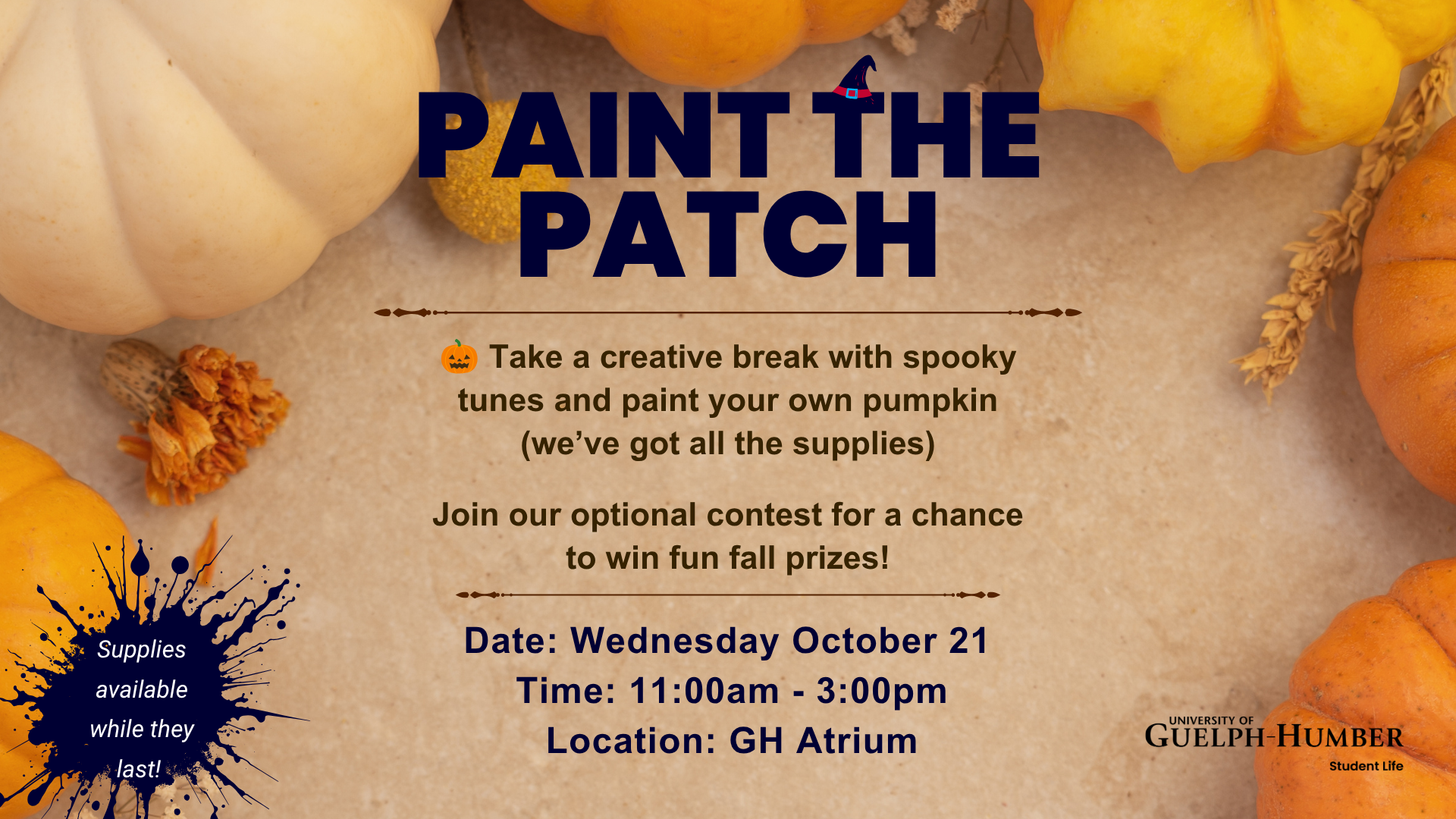 Paint the Patch event details