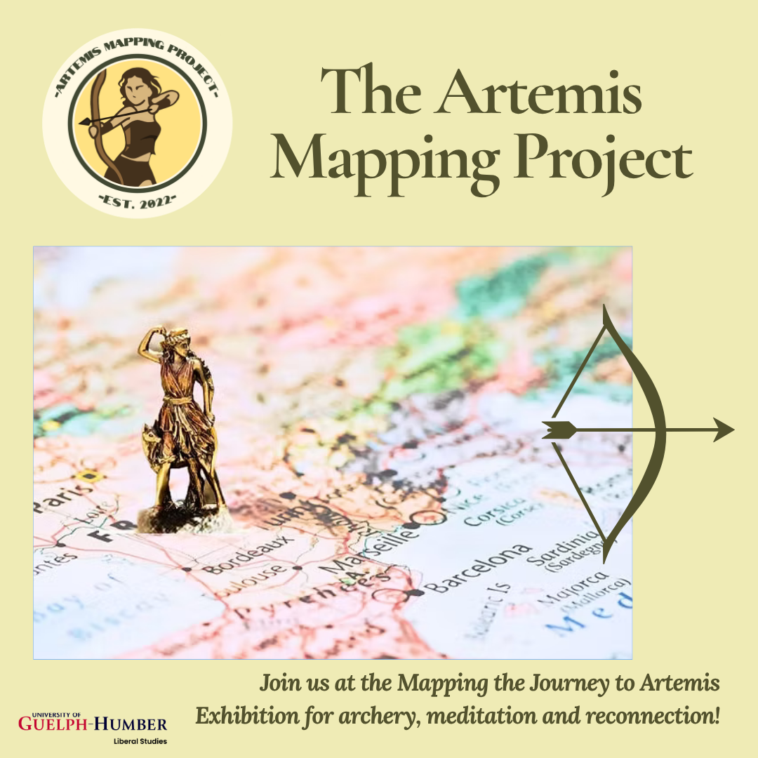 Mapping the Journey to Artemis exhibition, November 24–26, featuring ancient temples and digital map