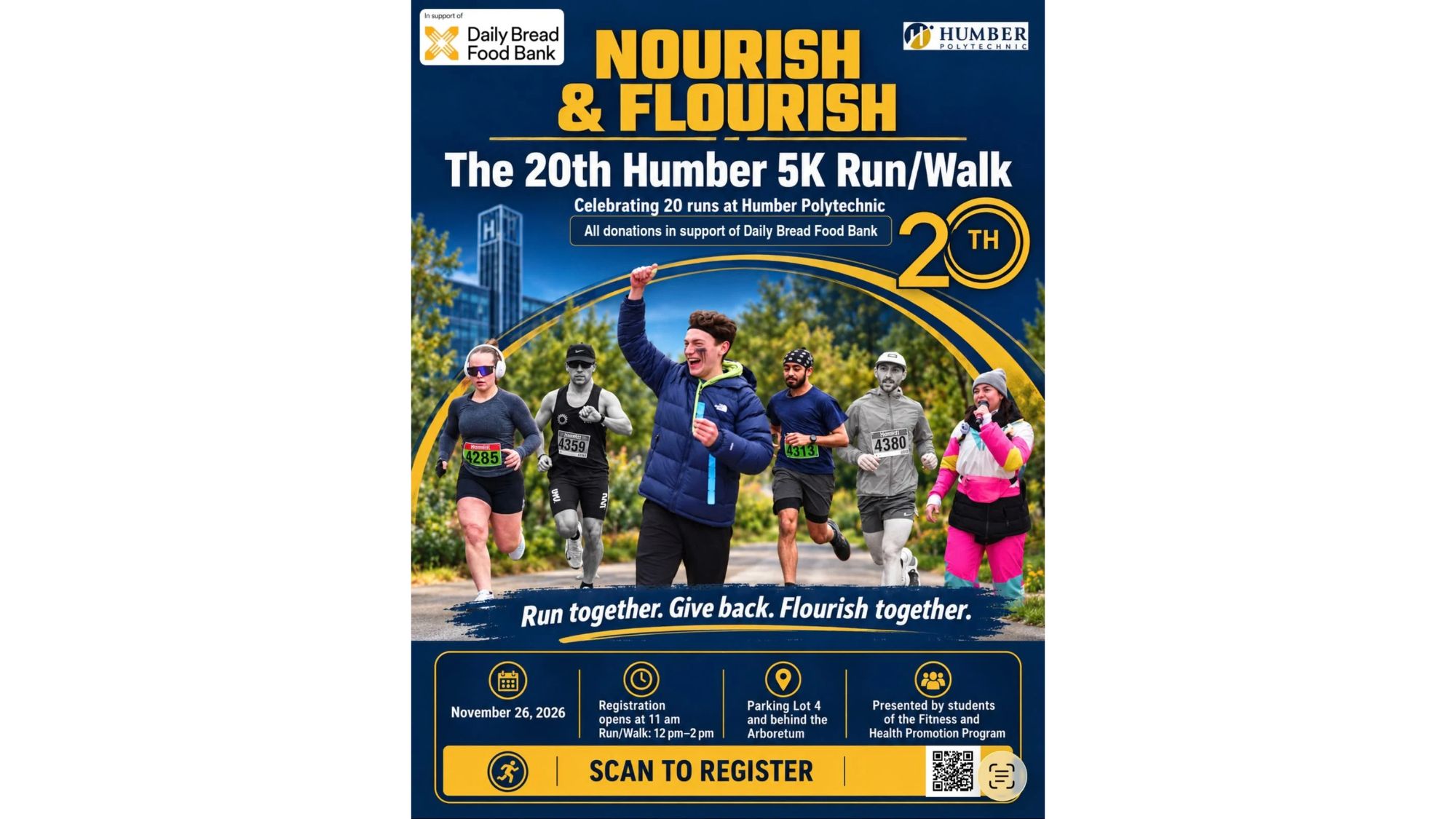 5K Run Scan to Register