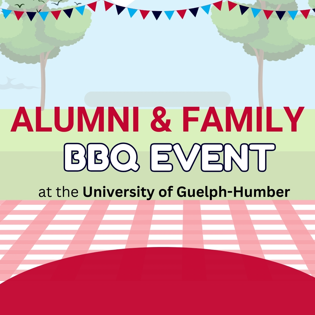 Alumni & Family BBQ Event at the University of Guelph-Humber Poster