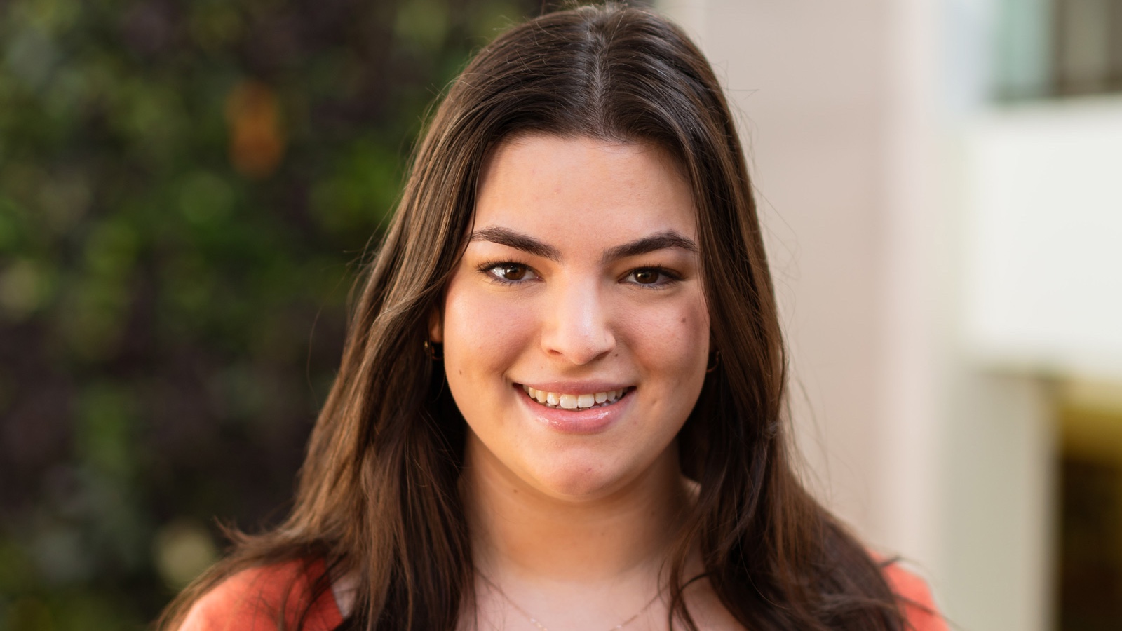 Portrait of Mayan Goldberg, student