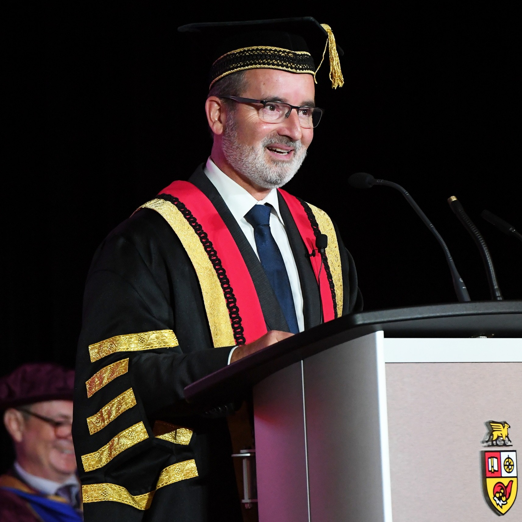 Dr. Van Acker at U of G convocation