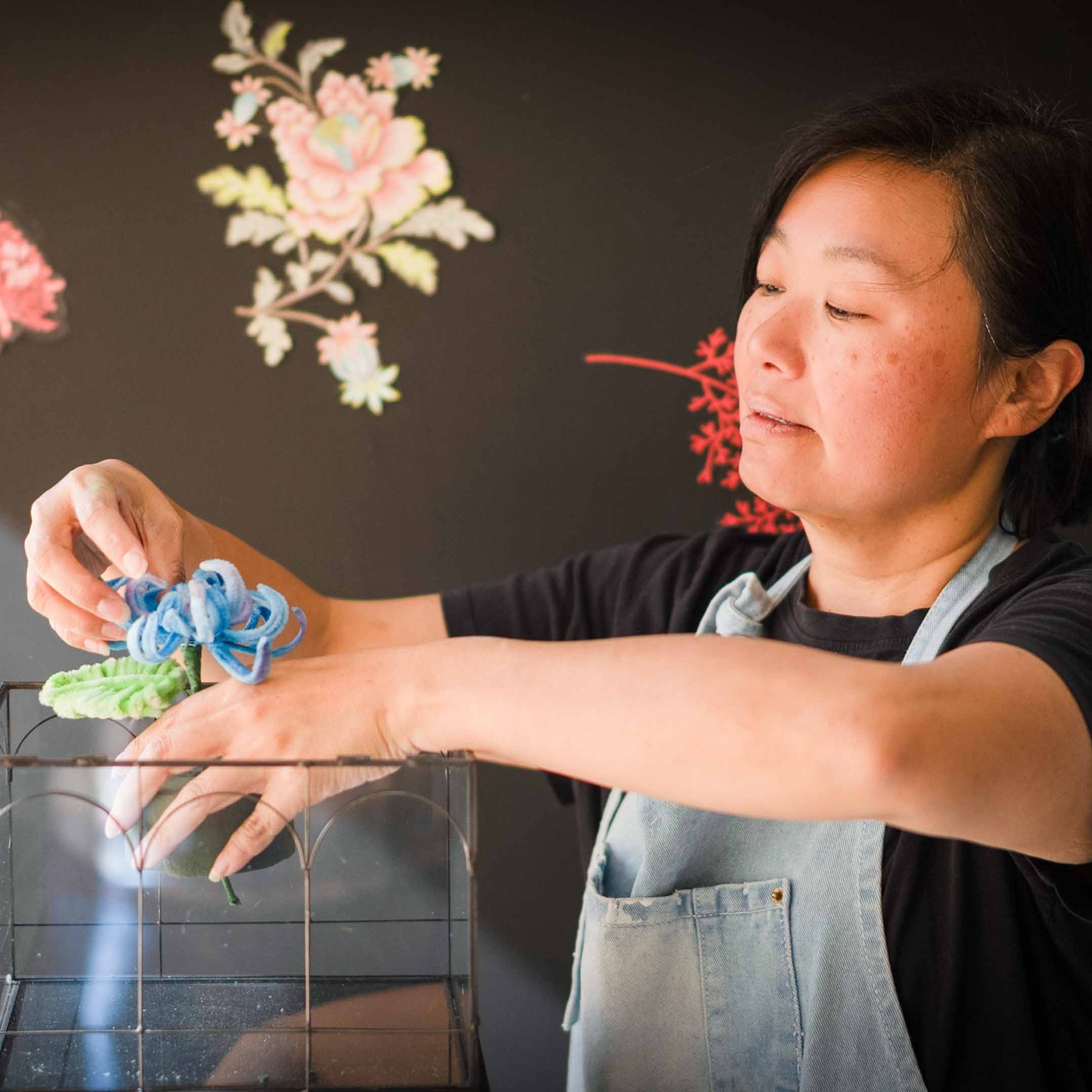 Elaine Chan-Dow creates her Nuit Blanche art project