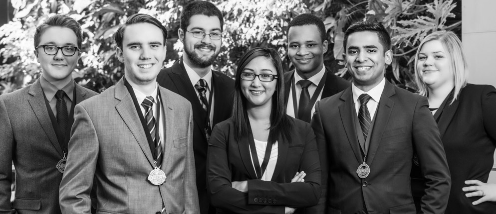 Group photo of Guelph-Humber business students