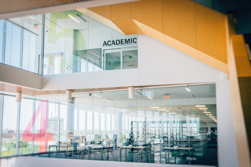 Photo of Humber Learning Resource Commons 4th and 5th floors