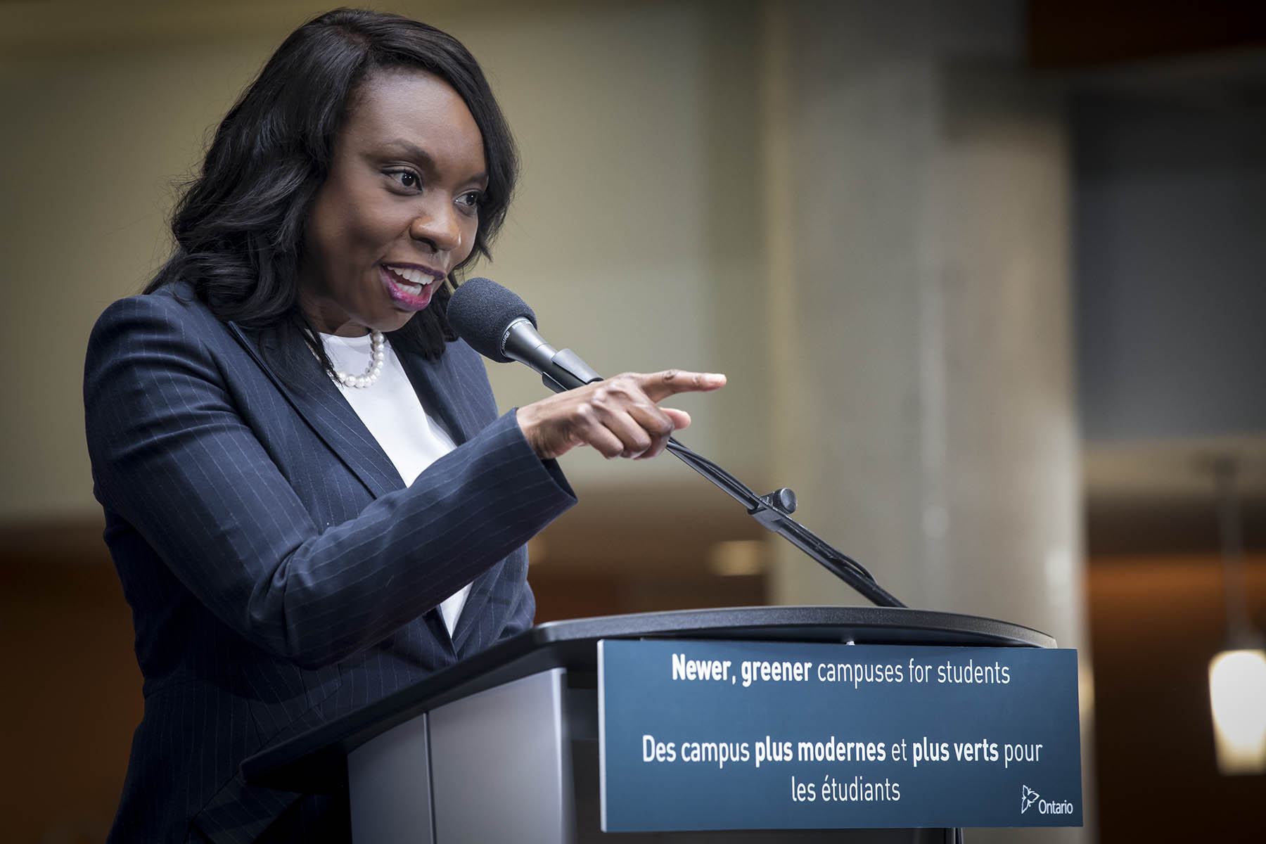 Ontario minister Mitzie Hunter