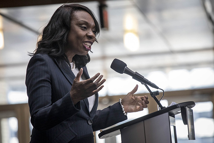 Ontario minister Mitzie Hunter