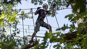 A UofGH alum goes Treetop Trekking